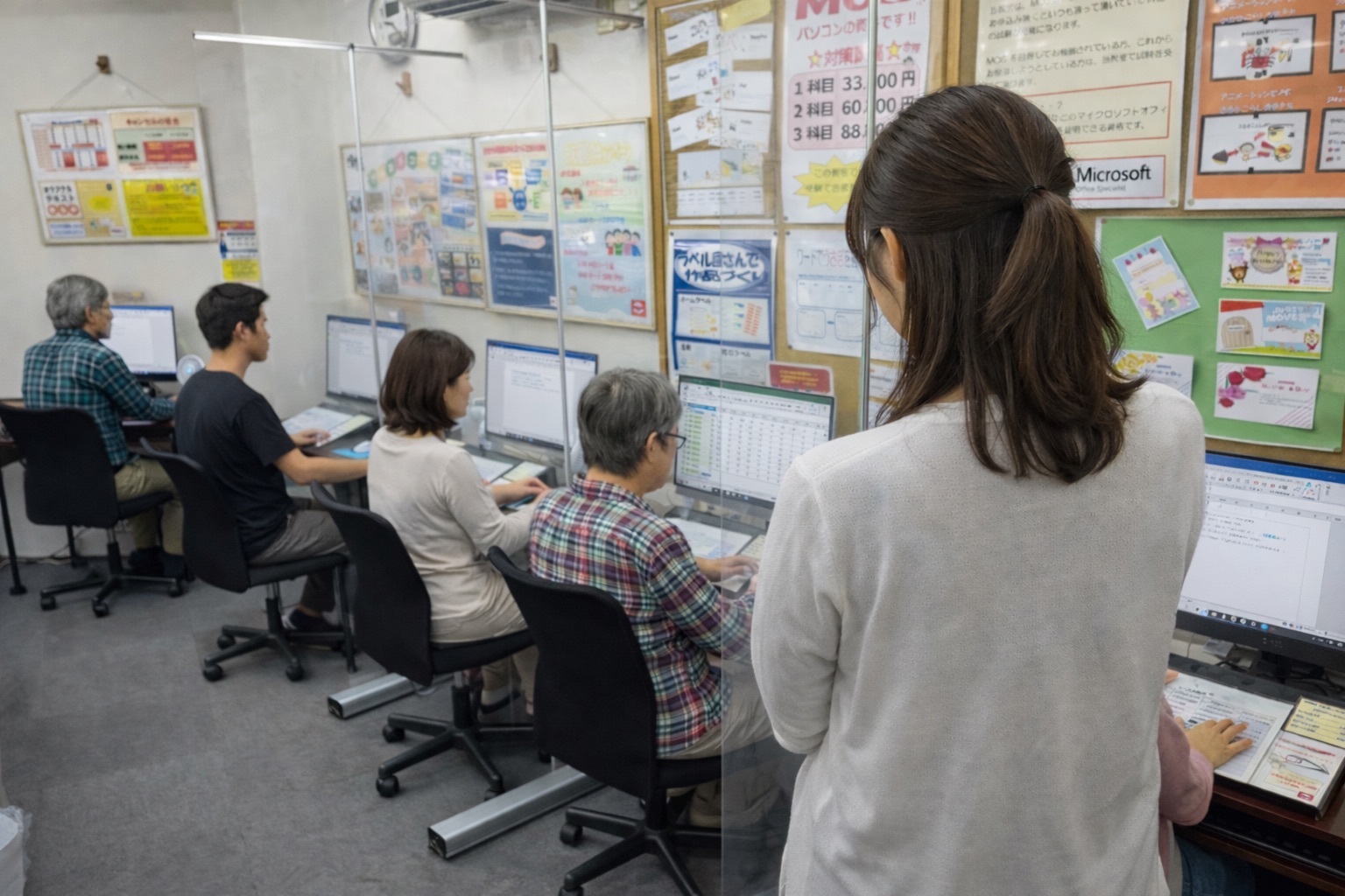 パソコンジム豊中 授業風景